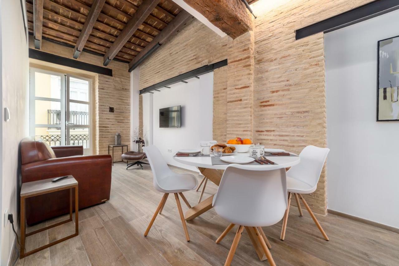 Apartament Florit Flats - Cathedral Luxury Terrace Flat 2Br 2Ba Ac Wifi Walencja Zewnętrze zdjęcie