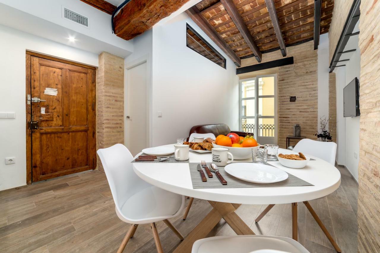Apartament Florit Flats - Cathedral Luxury Terrace Flat 2Br 2Ba Ac Wifi Walencja Zewnętrze zdjęcie