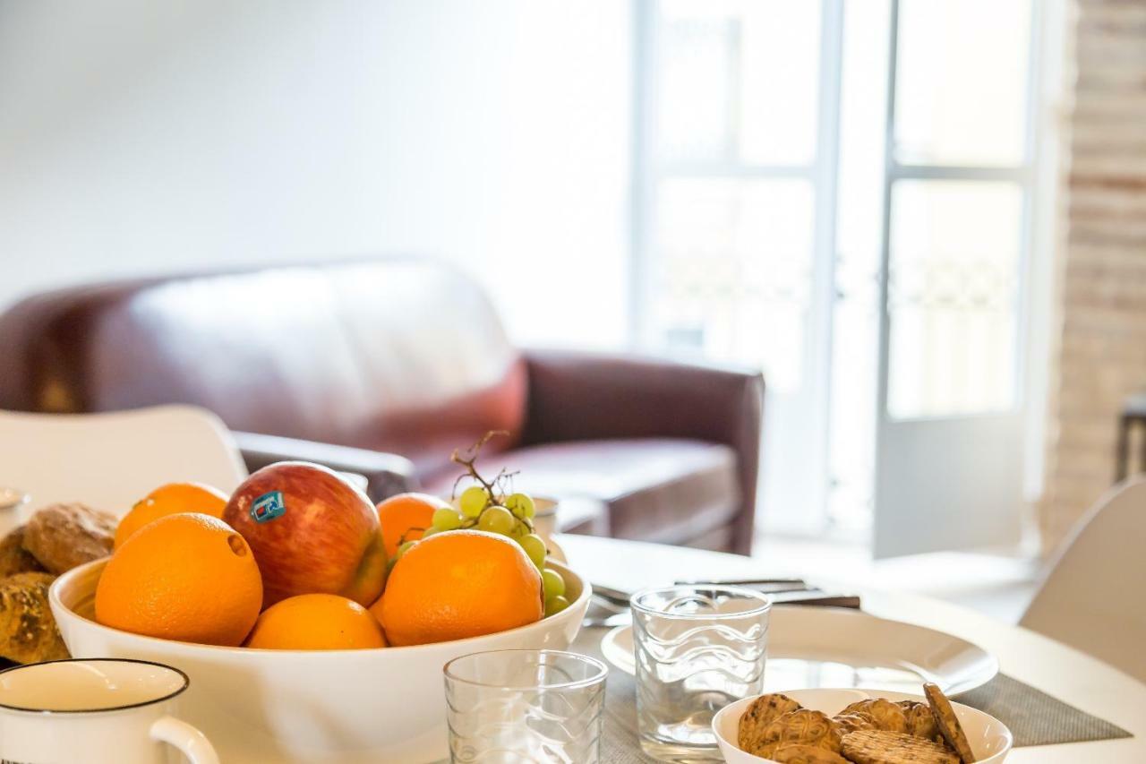 Apartament Florit Flats - Cathedral Luxury Terrace Flat 2Br 2Ba Ac Wifi Walencja Zewnętrze zdjęcie
